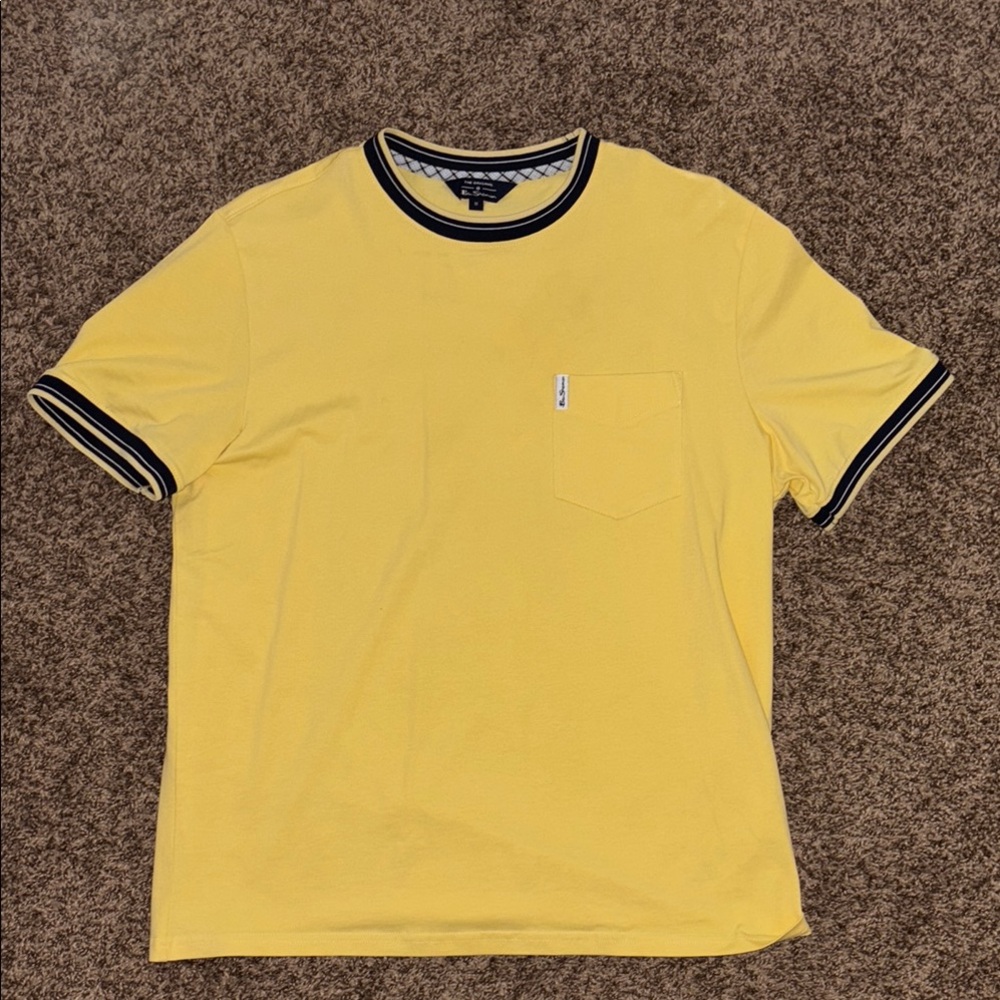 Yellow Crew Neck T-Shirt